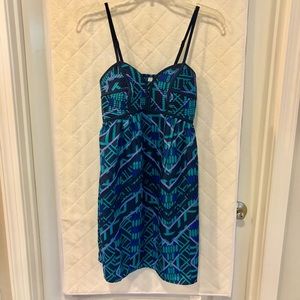 Xhilaration Small Blue & Purple Dress